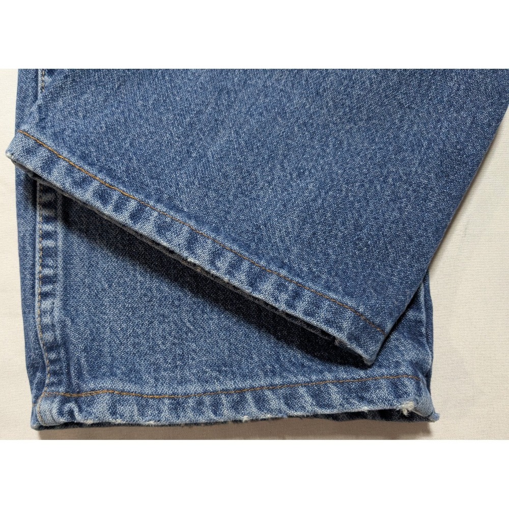 WRANGLER‎ COWBOY CUT Men 32X30 Denim Blue Jeans 936DSD - Picture 12 of 16